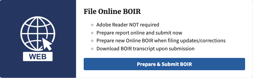 File Online BOIR